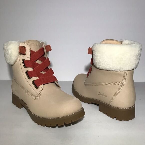 Skechers Cypress Big Plans Gored Lace Hiker Boots - Picture 3 of 8